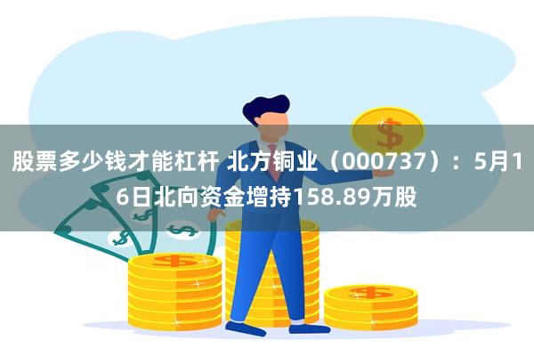 股票多少钱才能杠杆 北方铜业（000737）：5月16日北向资金增持158.89万股