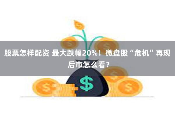 股票怎样配资 最大跌幅20%！微盘股“危机”再现 后市怎么看？