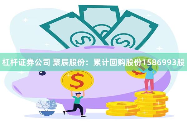 杠杆证券公司 聚辰股份：累计回购股份1586993股