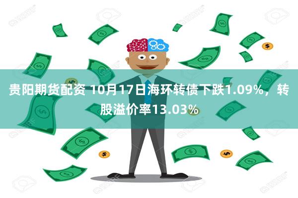 贵阳期货配资 10月17日海环转债下跌1.09%，转股溢价率13.03%