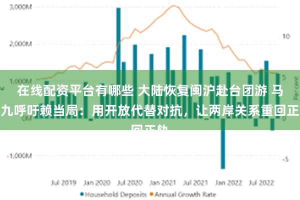 在线配资平台有哪些 大陆恢复闽沪赴台团游 马英九呼吁赖当局：用开放代替对抗，让两岸关系重回正轨